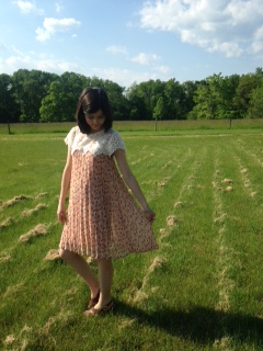 floral and lace dress 6