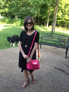 black tshirt dress 8