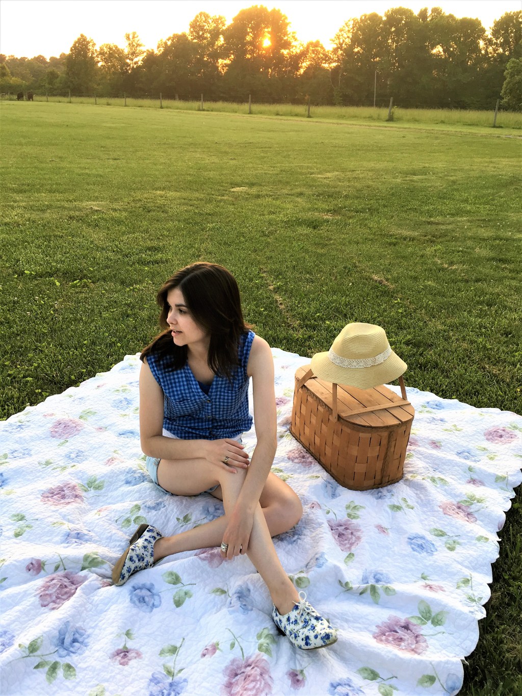 Summer Casual: Mixing Patterns & Floral&nbsp;Oxfords