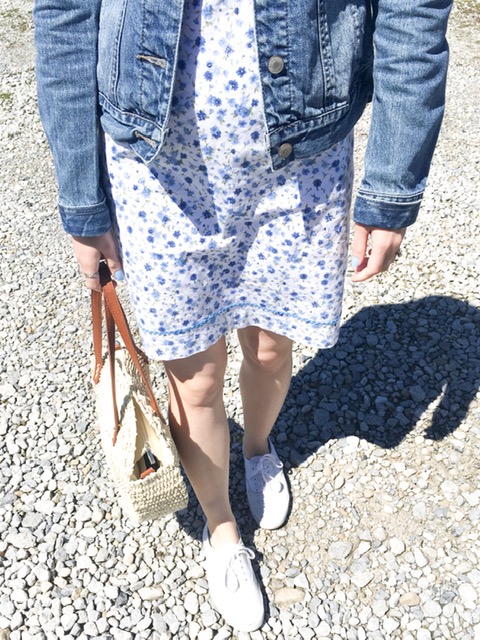 Easter Dress 2019: Blue & White&nbsp;Floral