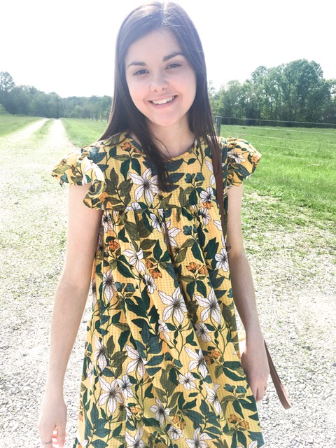Yellow floral 3
